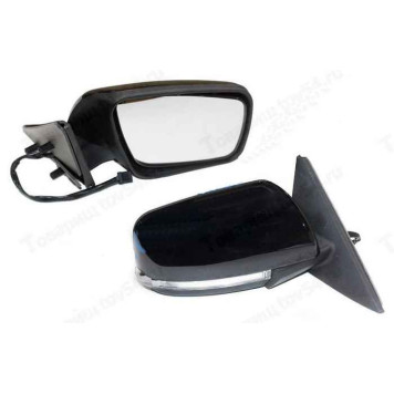Зеркало наружное заднего вида ВАЗ 2170 Приора левое + правое (электропривод, обогрев, поворотник) <b>РЕКАРДО RD17552</b>