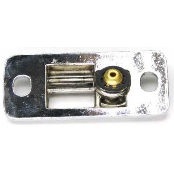 Фиксатор замка багажника ВАЗ 2108 (ответная часть) хром <b>Рекардо RR00647</b>-1