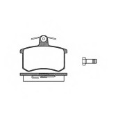 Колодки тормозные дисковые задний для AUDI 100(44,44Q,C3) / FIAT CROMA(154) / VW GOLF(17,155), JETTA(16) <b>REMSA 0135.10 / PCA013510</b>