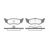 Колодки тормозные дисковые задний для CHRYSLER CIRRUS, LE BARON, NEON(PL), SEBRING(JR), STRATUS(JA,JX) <b>REMSA 0482.00 / PCA048200</b>