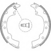Комплект тормозных колодок задний для DAIHATSU EXTOL, TERIOS / TOYOTA GAIA, NADIA, PICNIC, RUSH <b>REMSA 4115.00 / ZCA411500</b>