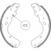 _!колодки барабанные Ford Ranger, Mazda B-serie 2.2/2.6/2.5D 98> <b>REMSA 4175.00</b>