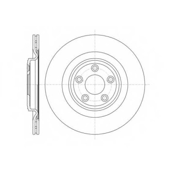 Тормозной диск REMSA DCA6137510 / 61375.10