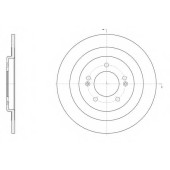 Тормозной диск REMSA DCA6143700 / 61437.00
