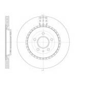 Тормозной диск REMSA DCA6149210 / 61492.10