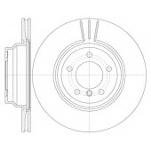 Тормозной диск REMSA DCA697510 / 6975.10