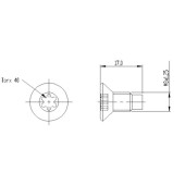 Болт м8 <b>RENAULT 7703004176</b>