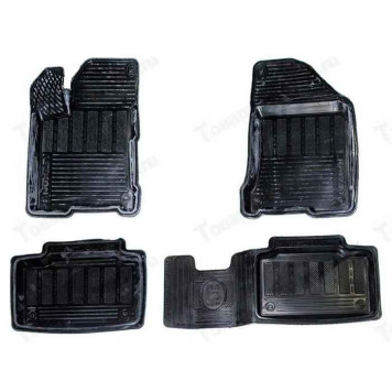 Ковры салона Lada Vesta (2015-) резиновые Light <b>REZKON 1039045200</b>