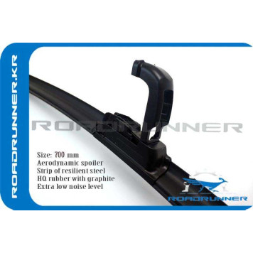 Щетка стеклоочистителя бескаркасная 700 мм <b>ROADRUNNER RR-700-F</b>-2