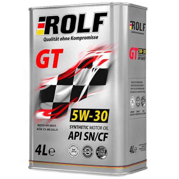 ROLF GT 5W-40 SN/CF, C3 (4л) синтетическое