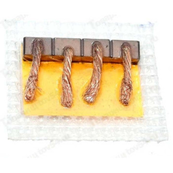 Щетки стартера ВАЗ 2110 (4шт) в уп. <b>Россия 2110-3708340</b>