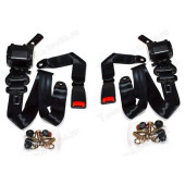 Ремень безопасности ВАЗ 21213 задний инерционный (с замком) универс (2шт) <b>Россия 21213-8217210/11</b>