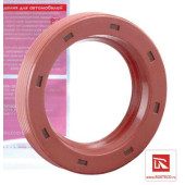 Сальник полуоси ВАЗ 2101, 21213 красный <b>ROSTECO 20003</b> (2101-2401034-02)