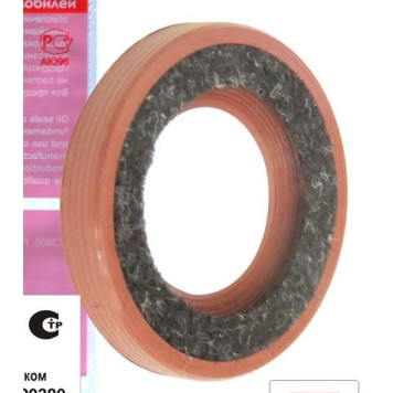 Сальник коленвала ВАЗ 2108 передний МКВ фетровый пыльник <b>ROSTECO 20380</b> (2110-1005040)