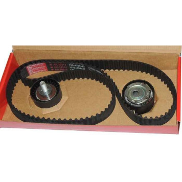 Комплект ГРМ ВАЗ 2170 Приора (16кл) ремень, ролик опорный + натяжной <b>ROSTECO 20400</b>