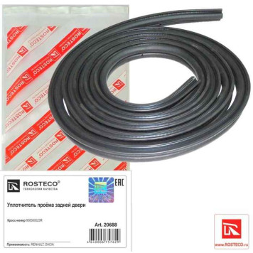 Уплотнитель багажника RENAULT Duster задней ROSTECO 20688