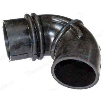 Патрубок ДМРВ воздушного фильтра ГАЗель 3302 ЗМЗ-405 Б угол <b>РТИ 01157</b>