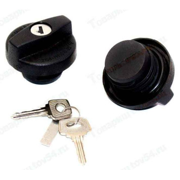 Крышка бензобака ВАЗ 2110-2115, 2170-2172, 1118, 2190, 2192, 2123, 3163, 469 с 2 ключами <b>РЫСЬ 31602-1103010</b>