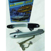 Ручки дверей наружные ВАЗ 2109, 2115 4шт ЕВРО цвет 'Снежная королева' под 2 личинки <b>РЫСЬ PMCM.000100.000-B1-sn/k</b>