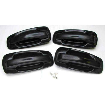 Ручки дверей наружные ВАЗ 2110, 2170 Приора 4шт ЕВРО неокрашенные <b>РЫСЬ UPR118.000.010001</b>