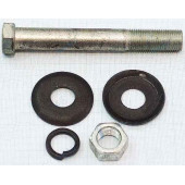 Болт М16х120х1,5 (ключ 22) рессоры Газель в сборе с гайкой и гровером (Б71)