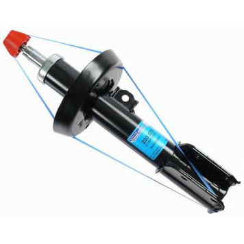 Амортизатор левый для HOLDEN ASTRA(TS) / OPEL ASTRA(F07#, F08#, F35#, F48#, F67, F69#, F70) <b>SACHS 230 575</b>