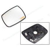 Зеркальный элемент ВАЗ 1119 обогрев (квадратный моторедуктор) левый SALINA 103