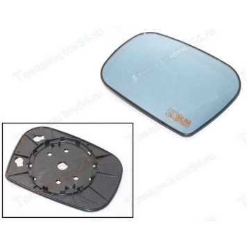 Зеркальный элемент ВАЗ 21214 сфера антиблик голубой левый SALINA 130d1