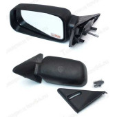 Зеркало заднего вида наружное ВАЗ 2110 механическое (рычаг) левое <b> SALINA 609</b> (2110-8201051)