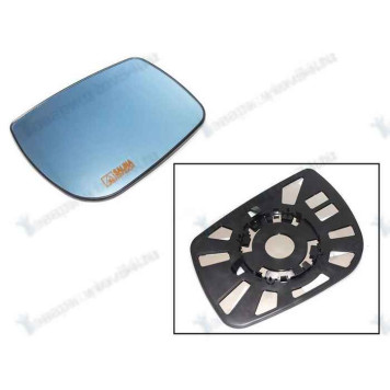 Зеркальный элемент ВАЗ 1117, 2190 н.образца антиблик голубой правый SALINA 95