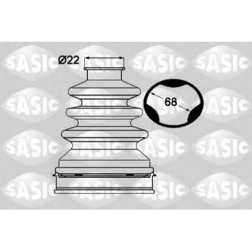 Комплект пылника приводного вала SASIC 1904027