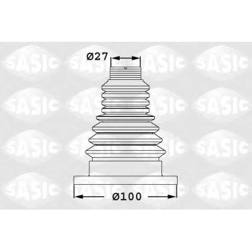 Комплект пылника приводного вала SASIC 1906033