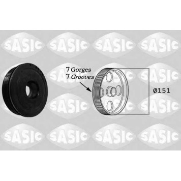 Ременный шкив коленвала SASIC 2154018