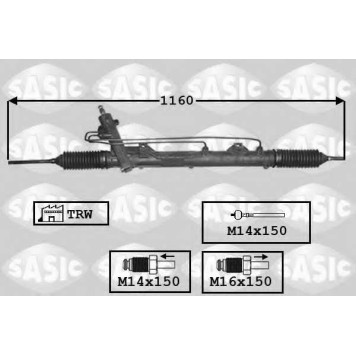Рулевой механизм SASIC 7176039