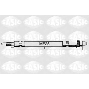 Тормозной шланг SASIC SBH0287