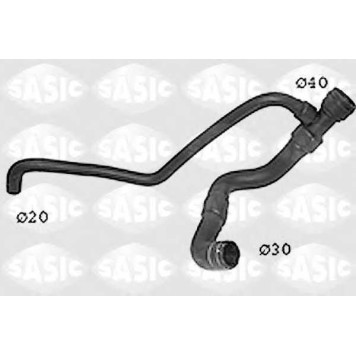 Шланг радиатора SASIC SWH6832