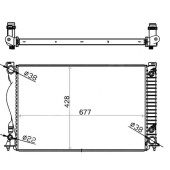 Радиатор AUDI A6 / S6 2.4 / 2.8 / 3.0 / 3.0T / 3.2 04- / ALLROAD 3.0 / 3.2 06- <b>SAT AD0006-05</b>