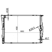 Радиатор BMW E90 1.6 / 1.8 / 2.0 / 2.3 / 2.5 / 2.8 / 3.0 05- / 1-SERIES E87 1.6 / 2.0 / 2.8 / 3.0 / 3.5 04- / X1 E84 2.5 / 2.8 <b>SAT BW0002-05</b>