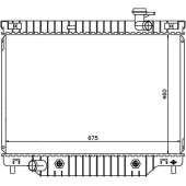 Радиатор CHEVROLET TRAILBLAZER / GMC ENVOY 4.2 02- / / SAAB 9-7X 4.2 05- <b>SAT CH0007</b>
