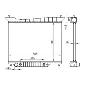 Радиатор Ford Expedition 03-06 <b>SAT FD0009-03</b>