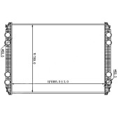 Радиатор FREIGHTLINER CENTURY COLUMBIA 97- <b>SAT FR0001-1</b>