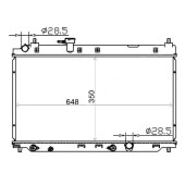 Радиатор HONDA FIT ARIA 4D 1.5 / 1.8 02- / CITY 04- <b>SAT HD00014</b>