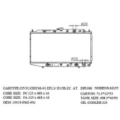 Радиатор HONDA CIVIC SHUTTLE / CONCERTO 88-92 <b>SAT HD0001-EF</b>