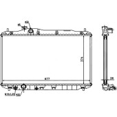 Радиатор HONDA CIVIC 3 / 5D 1.4 / 1.8 05- <b>SAT HD0001-FN</b>