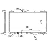 Радиатор ACURA RDX 2007- <b>SAT HD0010-RDX</b>