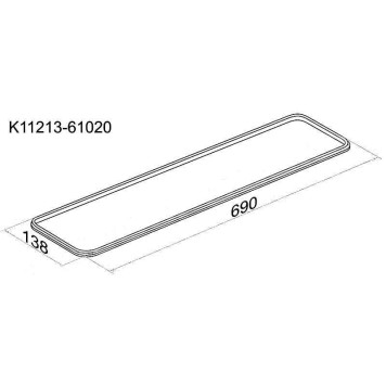Прокладка клапанной крышки TOYOTA 3F-E FJ70, FJ80 87-93 <b>SAT K11213-61020</b>