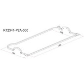 Прокладка клапанной крышки HO D13B / D15B, D16A, 91-97 <b>SAT K12341-P2A-000</b>