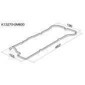 Прокладка клапанной крышки NISSAN GA16DE, 94- B14 / B15, N15 <b>SAT K13270-0M600</b>