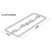 Прокладка клапанной крышки NISSAN MR18DE, MR20DE, C11 / Y12 / G11 / T31 / J10E / C25 / F15, 05- <b>SAT K13270-EN200</b>