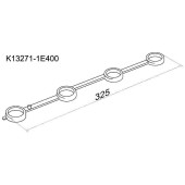 Прокладка свечных колодцев NISSAN KA24DE 97-, U30 / N30 / W30 <b>SAT K13271-1E400</b>